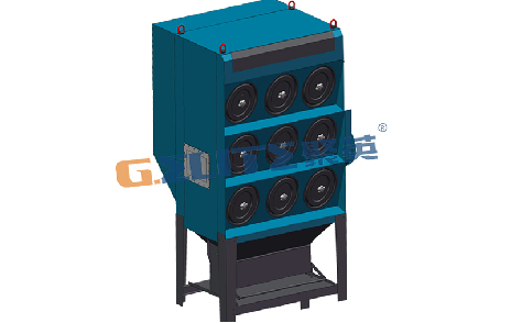聚英 | 濾筒除塵器（斜插分體式）
